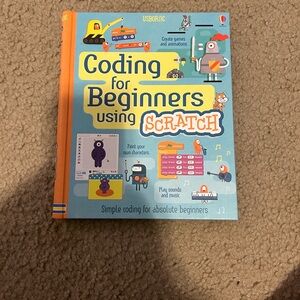 Usborne Coding for Beginners Using Scratch Book - Blue